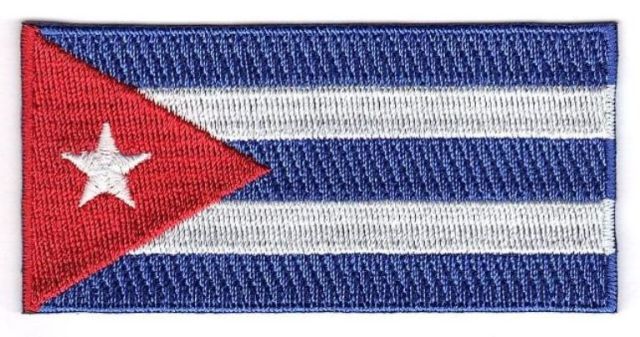 Cuba Embroidered Country Flag Patch 