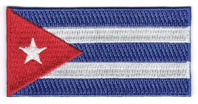 Cuba Embroidered Country Flag Patch