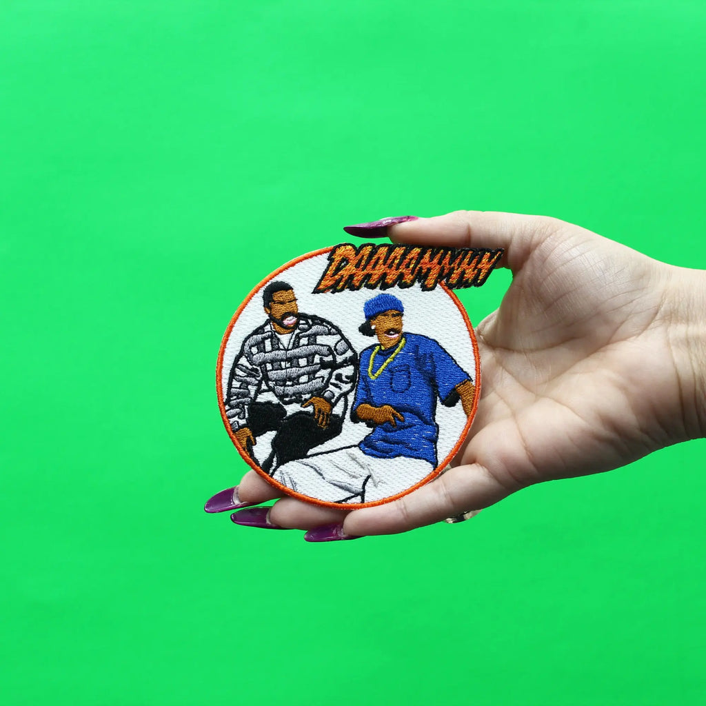 DAAAMMNN Meme Patch Embroidered Iron On