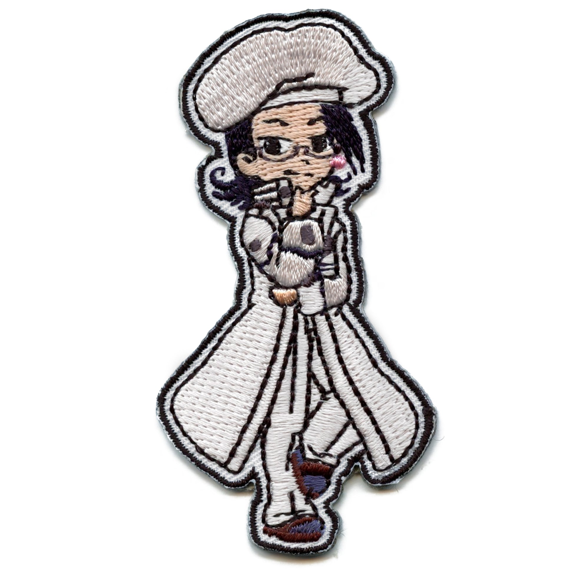 D Gray Man Komui Anime Embroidered Iron On Patch 