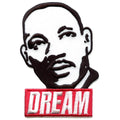 Martin Luther King Portrait Dream Embroidered Iron On Patch