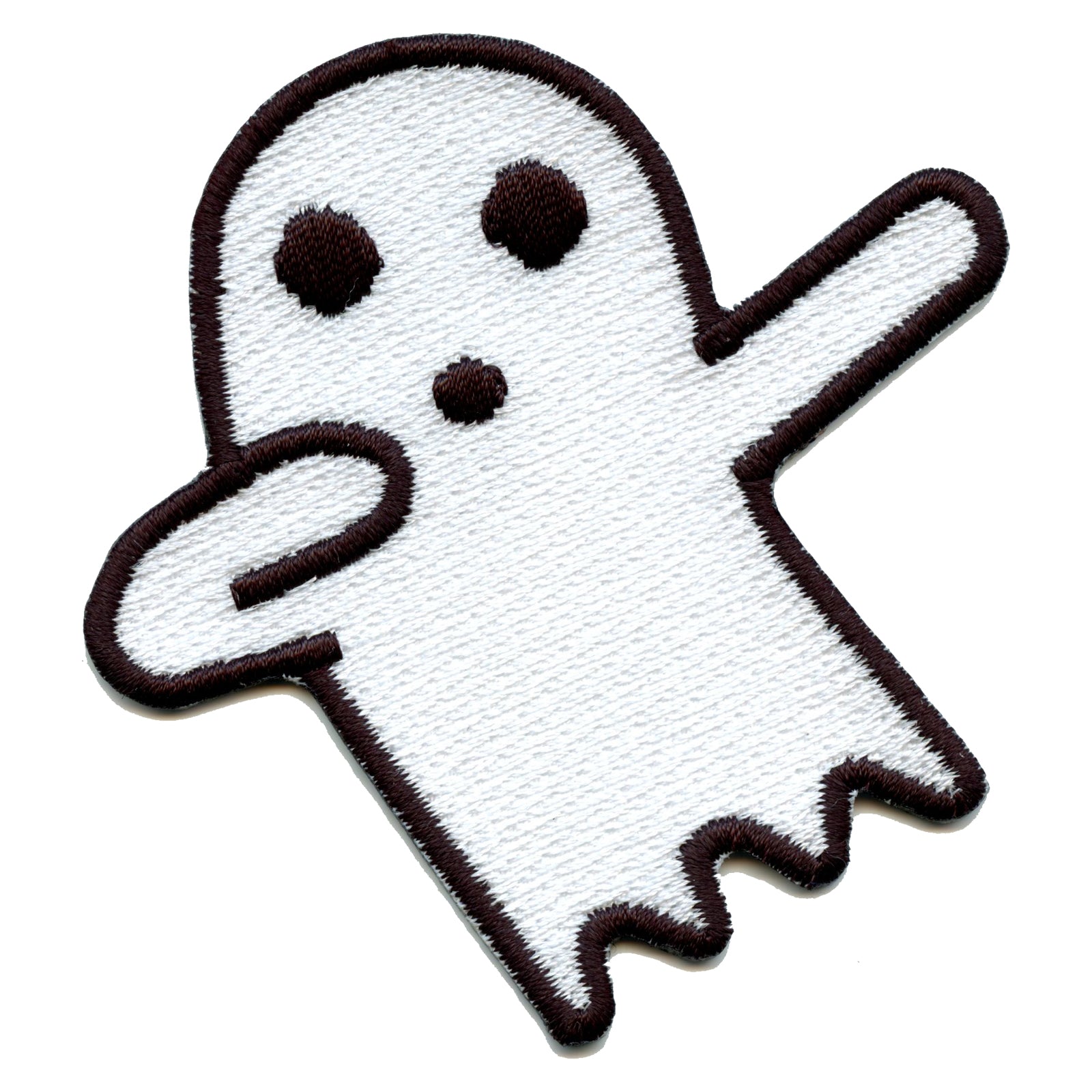 Halloween Ghost Dabbing Embroidered Iron On Patch 