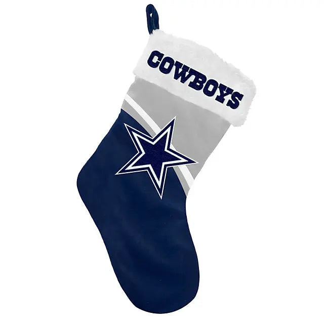 Dallas Cowboys NFL Team Colors Christmas Stocking 