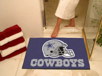 Dallas Cowboys All-Star Mat Rectangular Tufted Rug 34" x 44.5" 