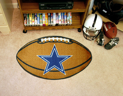 Dallas Cowboys Football Nylon Mat 22" x 35" 