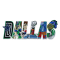 Dallas Texas Large Iconic Collage Patch Embroidered Iron On