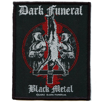 2018 Dark Funeral Black Metal Woven Sew On Patch 