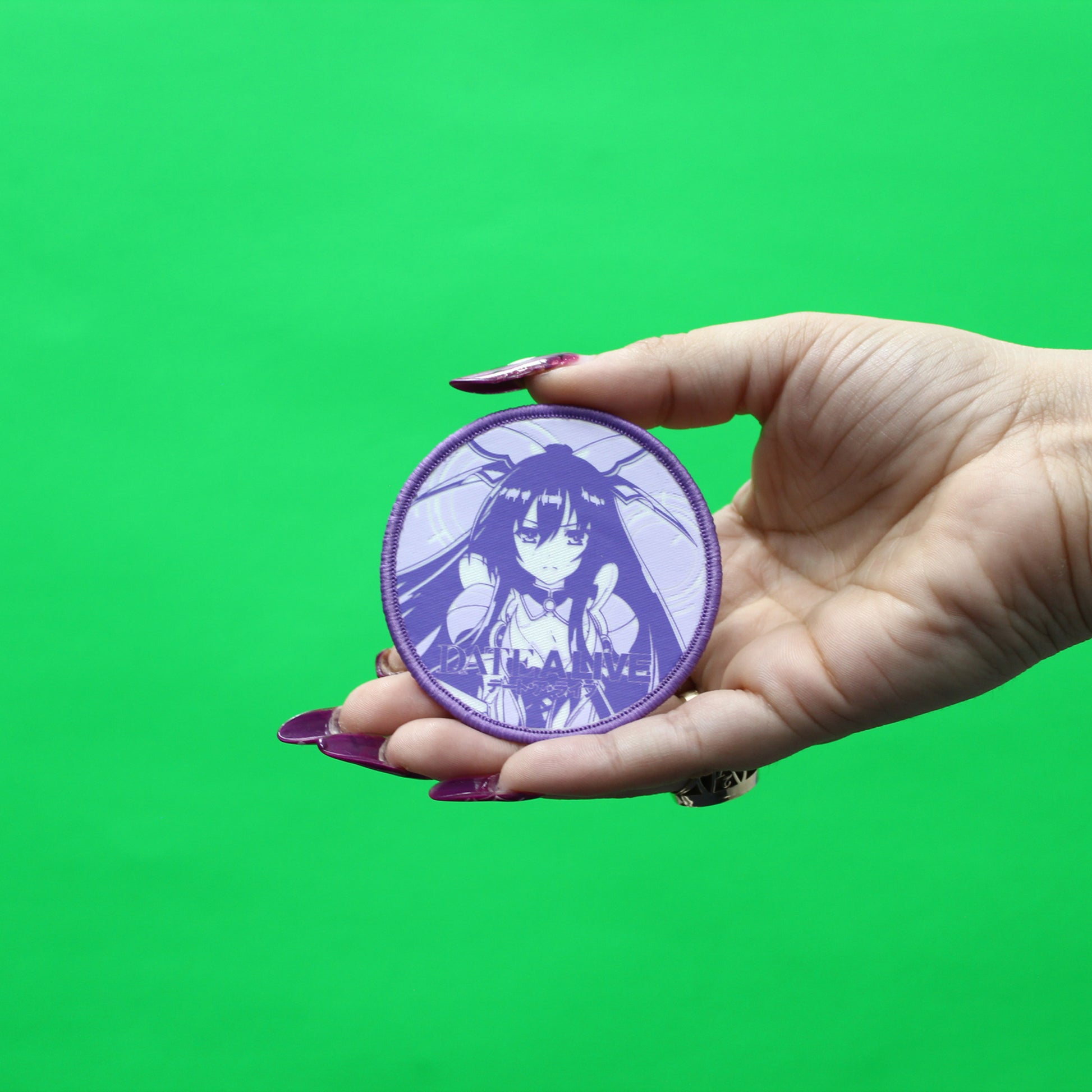 Date A Live Tohka Yatogami Patch Round Sublimated Sew On 