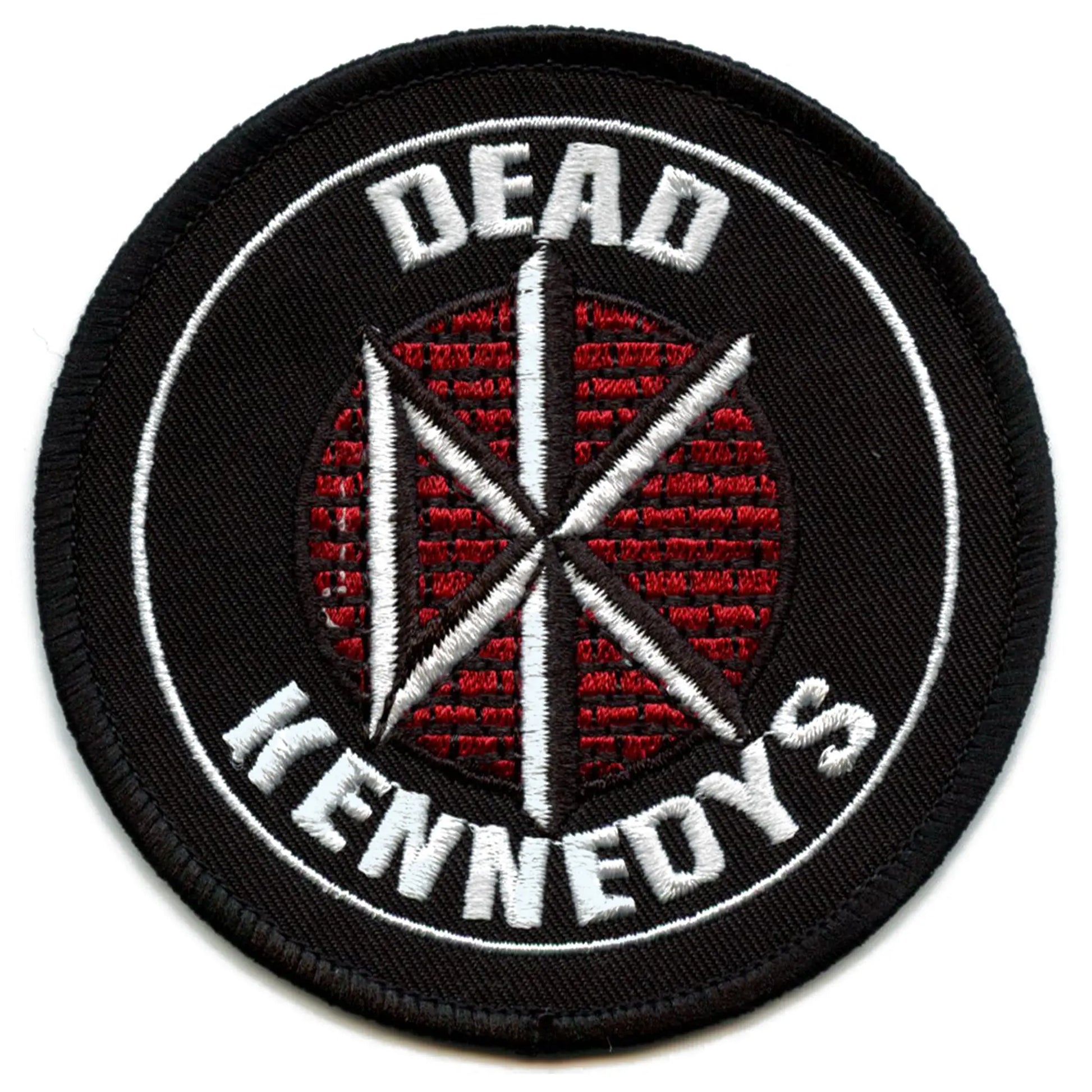 Dead Kennedys Classic Logo Patch Punk Rock Band Embroidered Iron On