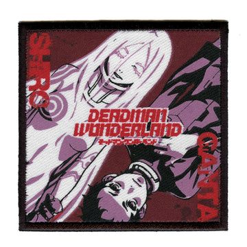 Deadman Wonderland Ganta & Shiro Patch  Embroidered Iron On 