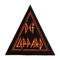 Def Leppard Triangle Logo Patch English Rock Band Embroidered Iron On