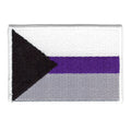 Demisexual Pride Flag Patch LGBTQ+ Embroidered Iron On