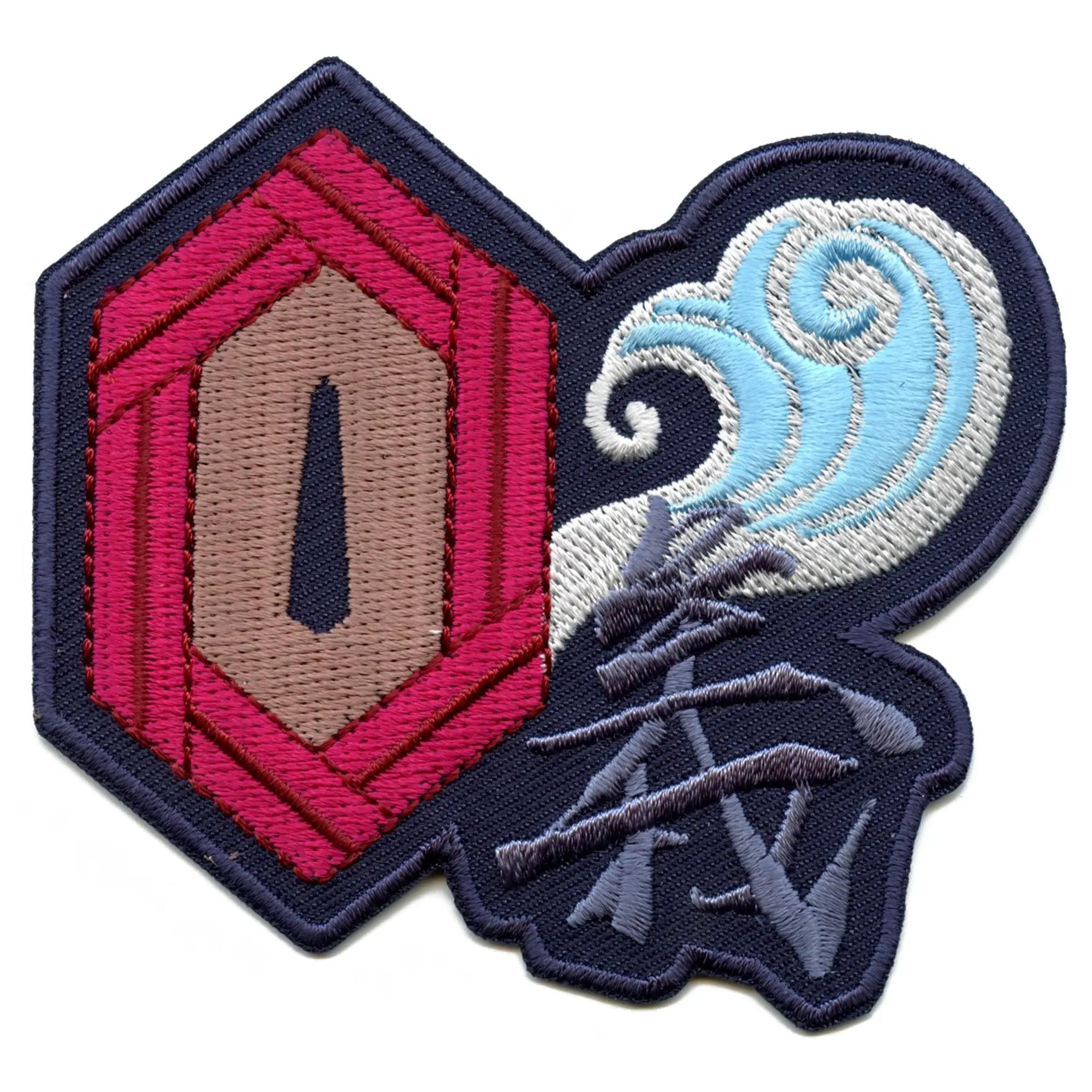 Demon Slayer Giyuu Name Anime Embroidered Iron On Patch – Patch Collection
