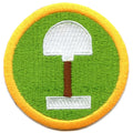 Digging Scout Merit Badge Embroidered Iron on Patch 