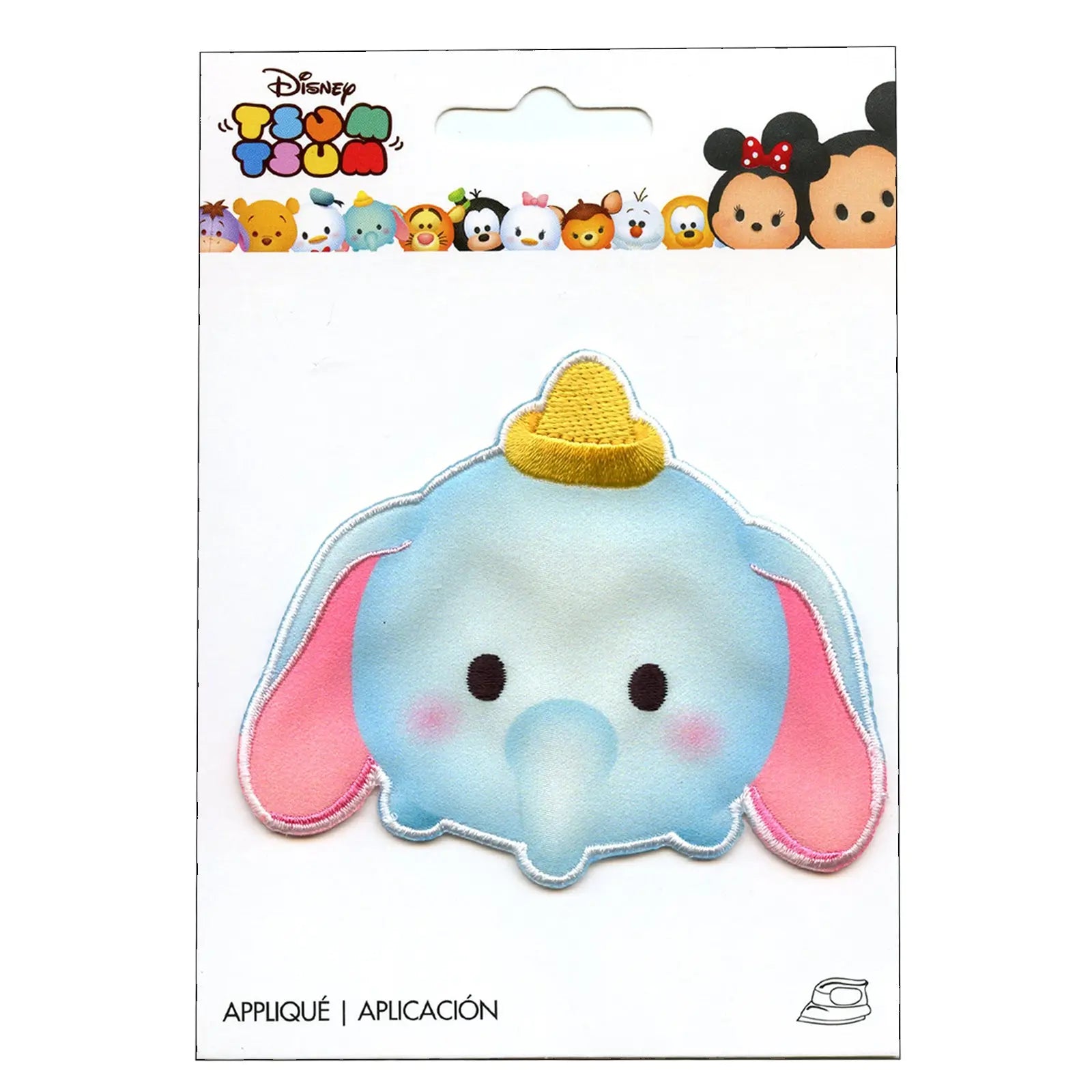 Disney Dumbo Tsum Tsum Embroidered Applique Iron On Patch 