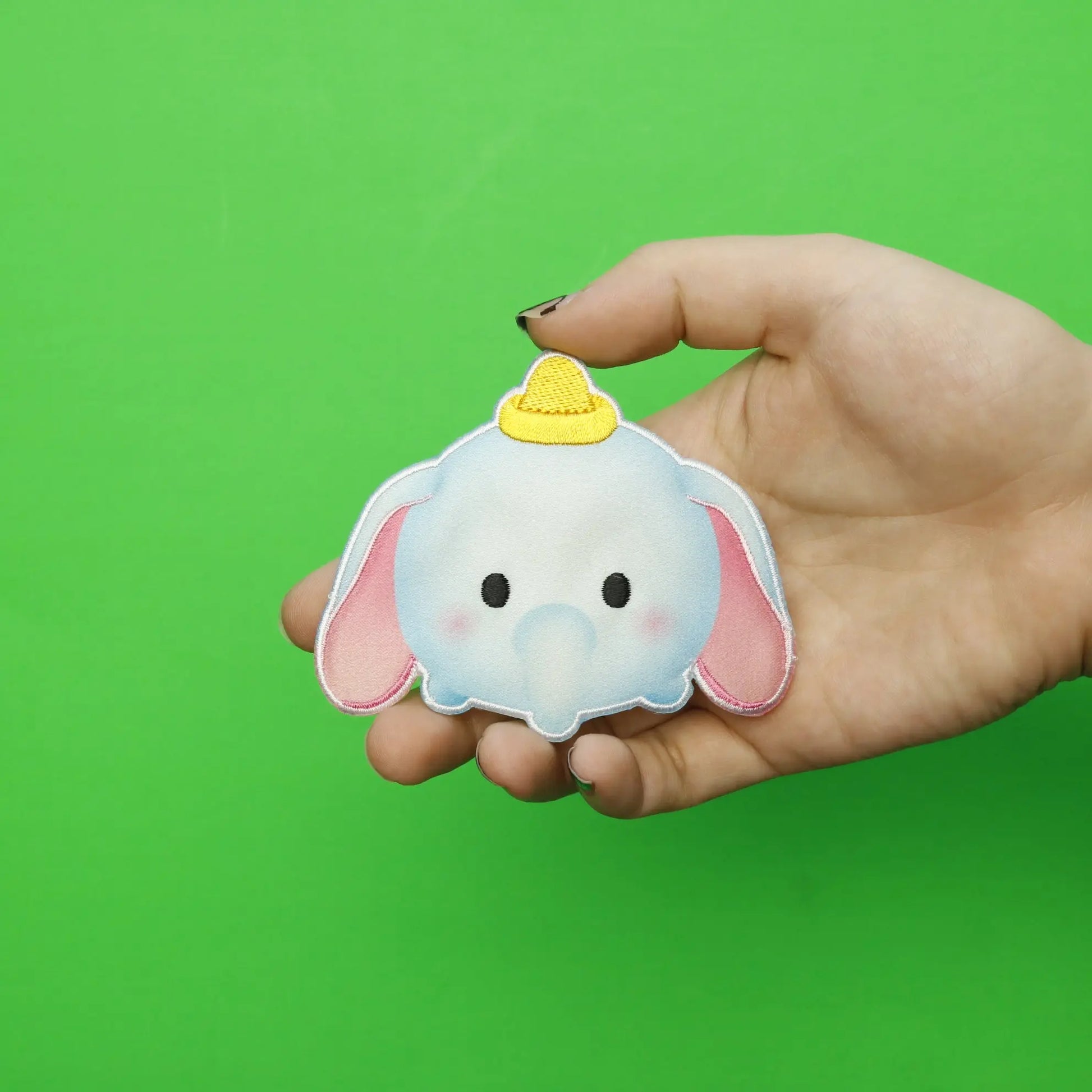Disney Dumbo Tsum Tsum Embroidered Applique Iron On Patch 