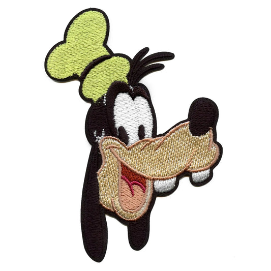 Disney Goofy Portrait Patch Mickey Friend Dog Embroidered Iron On