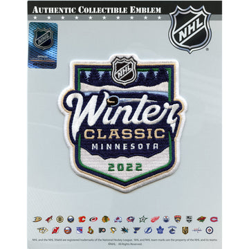 2022 NHL Winter Classic Jersey Patch Minnesota Wild vs. St. Louis Blues 