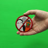 Don't Spray In Hair Spray Glue Meme Iron On Embroidered Patch 
