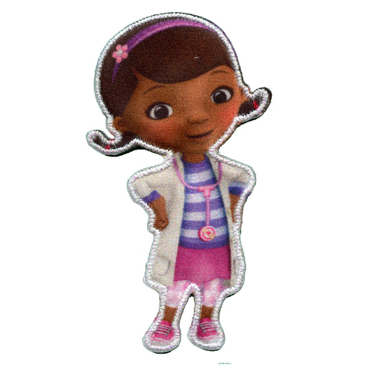 Doc McStuffins Embroidered Applique Iron On Patch 