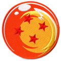 Dragon Ball Z Super Four-Star Dragon Ball Anime Embroidered Iron On Patch 