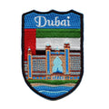 United Arab Emirates Dubai Patch Shield Travel Memory Embroidered Iron On
