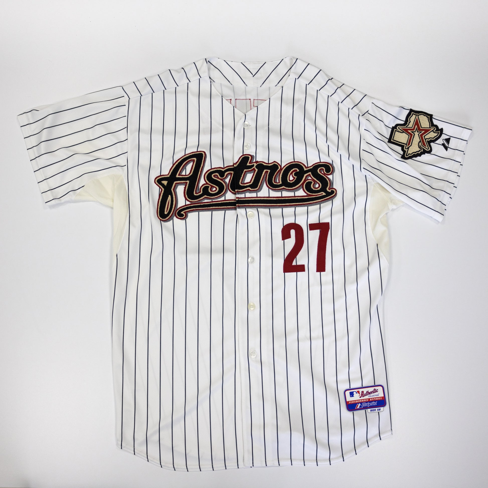 Houston Astros Jose Altuve Majestic Cool Player Baseball Jersey