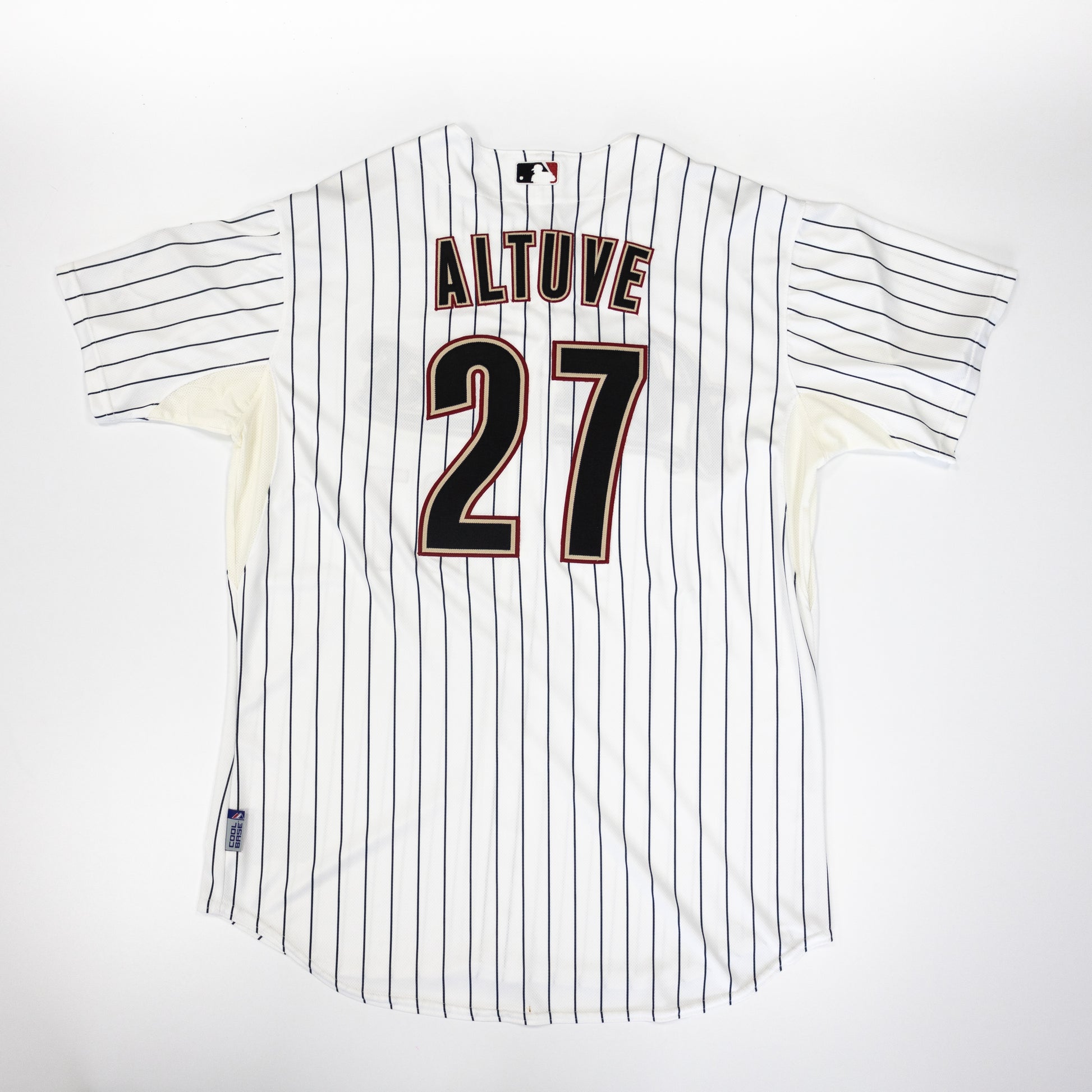 Jose Altuve Houston Astros Authentic On-Field Home White Cool Base Jersey