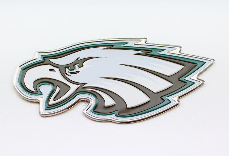 Philadelphia Eagles Colored Aluminum Car Auto Emblem 