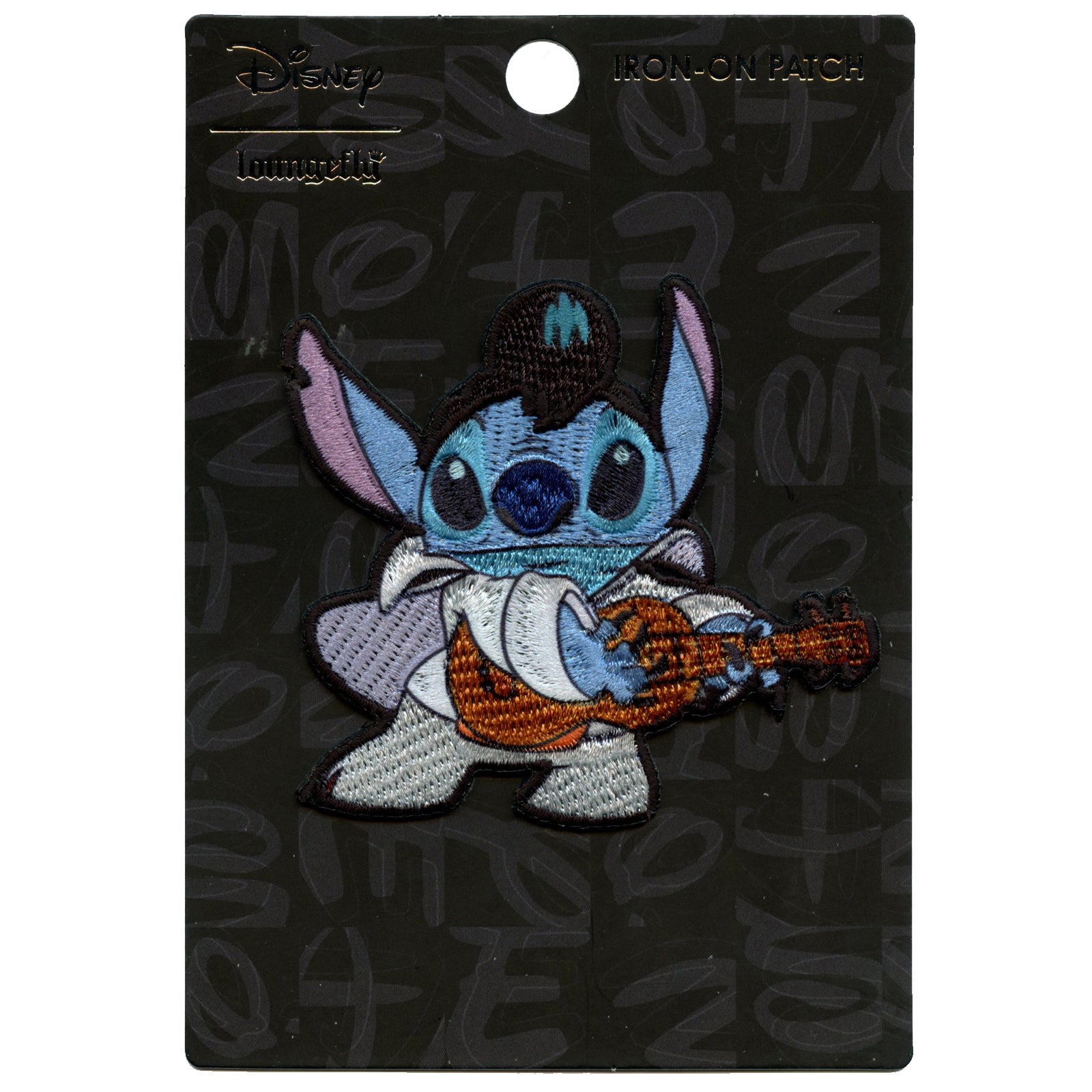 Lilo And Stitch Climbing Patch Blue Intergalactic Alien Embroidered Iron On  – Patch Collection