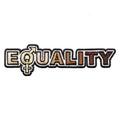 Equality Skintones Pride Embroidered Iron On Patch