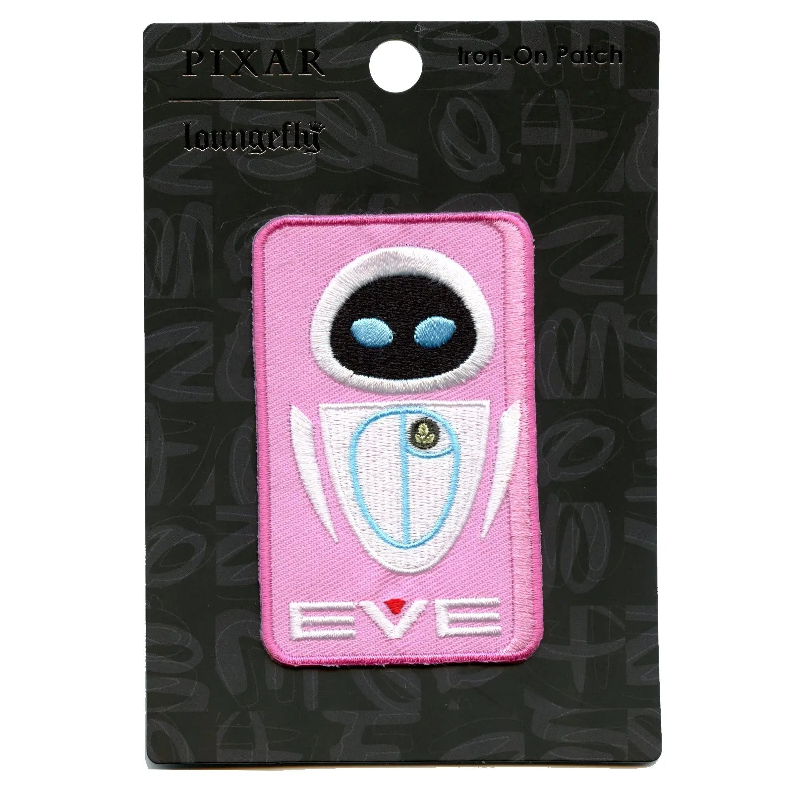 Official Wall-E "EVE" Full Body Embroidered Iron On Patch 