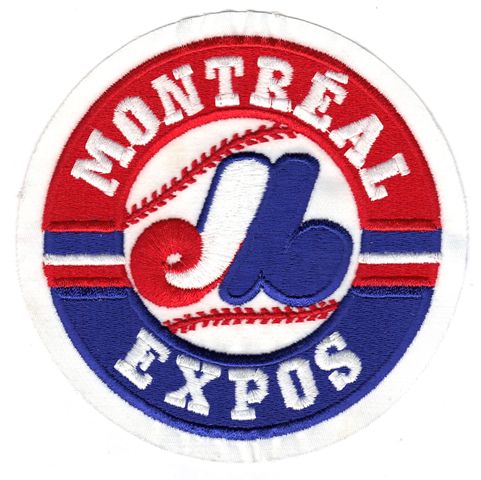 Montreal Expos Primary Team Logo Jersey Patch (1992 - 2004) 