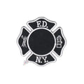 FDNY Fire Department City of New York Black and White Patch