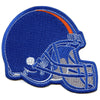 Generic Blue Football Helmet Embroidered Iron On Patch 