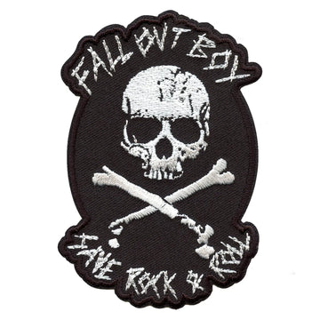 Official Fall Out Boy Save Rock And Roll Embroidered Iron On Patch 