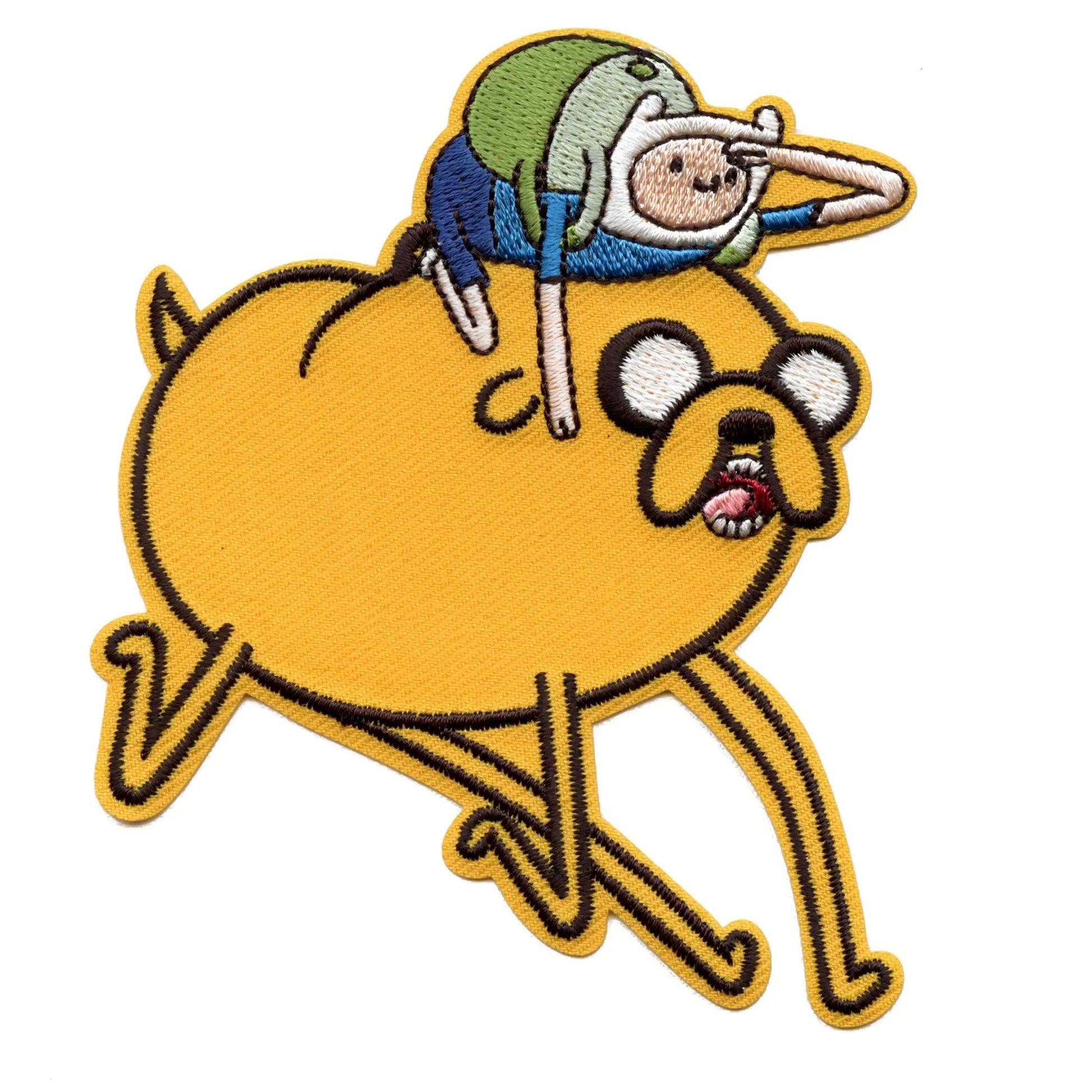 Adventure Time Finn And Jake Search Patch Cartoon Network Animation Embroidered Iron On 