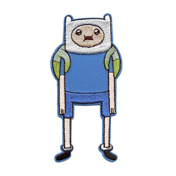 Adventure Time Finn In Awe Patch Cartoon Network Animation Embroidered Iron On 
