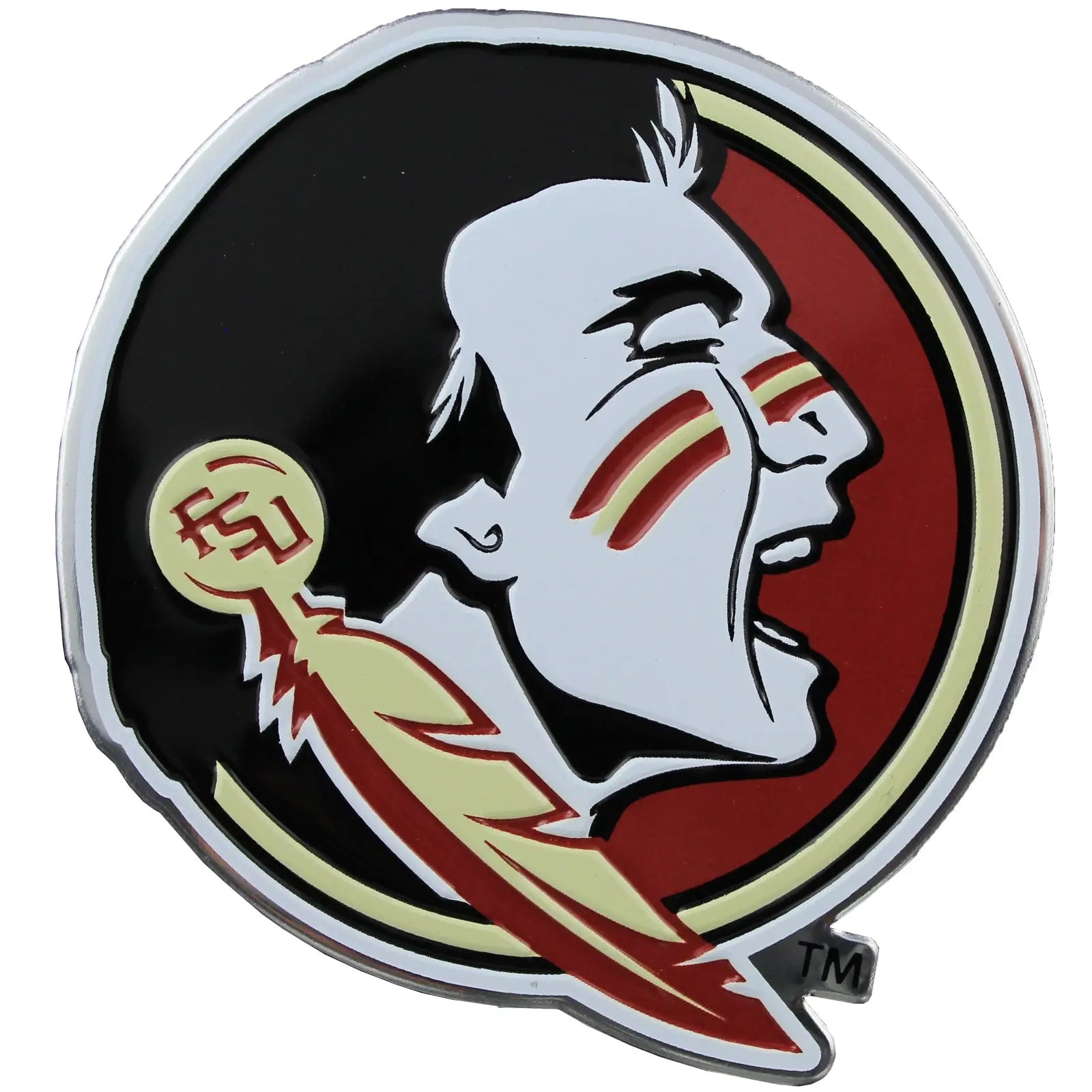 Florida State Seminoles Car Auto Color Emblem 