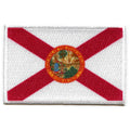 Florida Patch State Flag Embroidered Iron On 