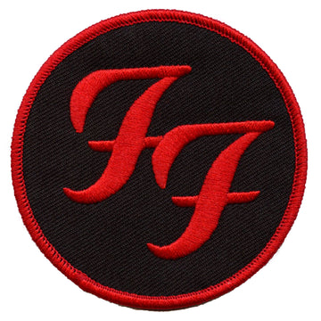 Foo Fighters Logo Patch Alternative Rock Band Embroidered Iron On