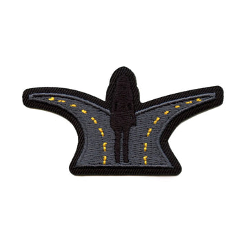 Fork In The Road Patch Life Choice Diverging Embroidered Iron On 
