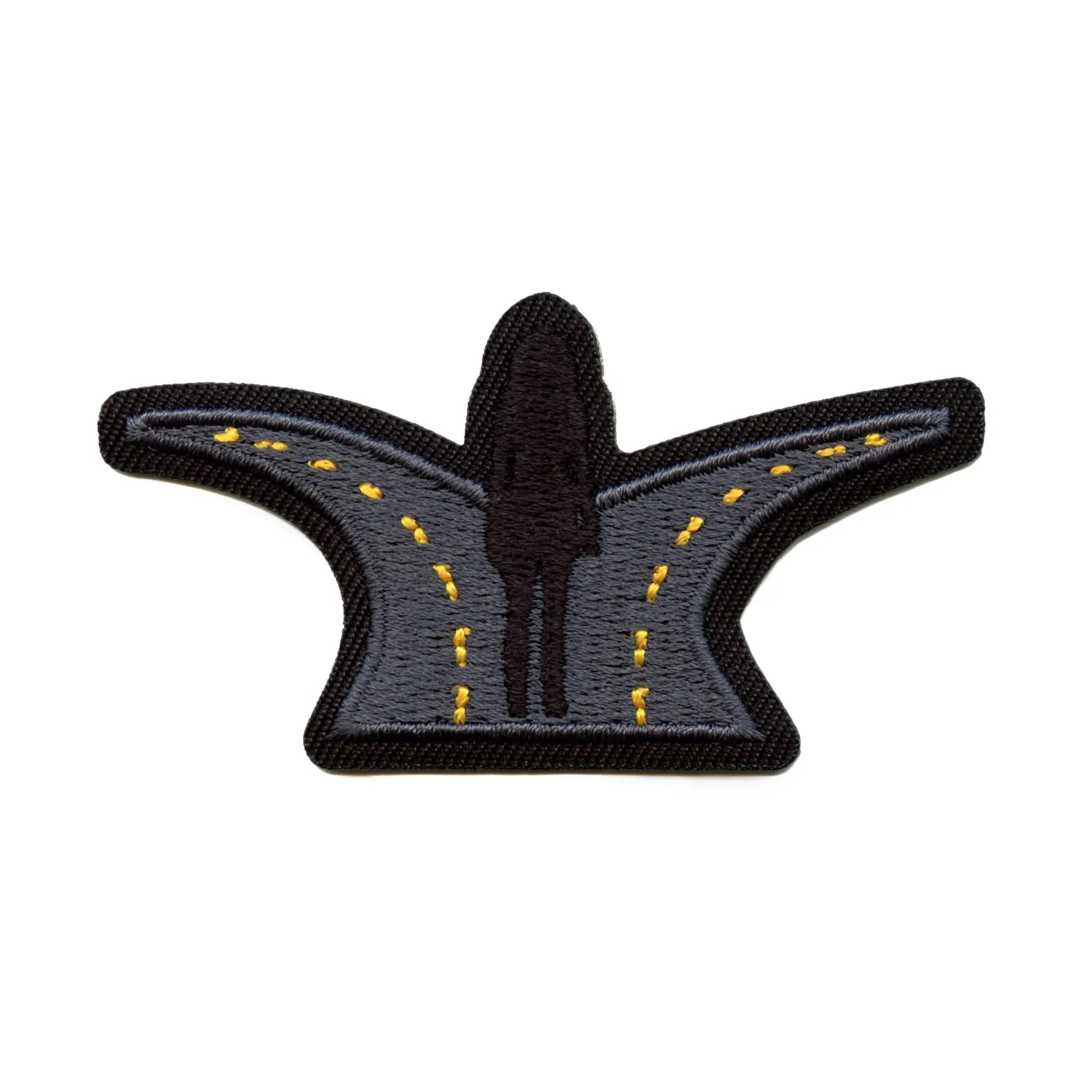 Fork In The Road Patch Life Choice Diverging Embroidered Iron On 