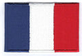 France Embroidered Country Flag Iron On Patch