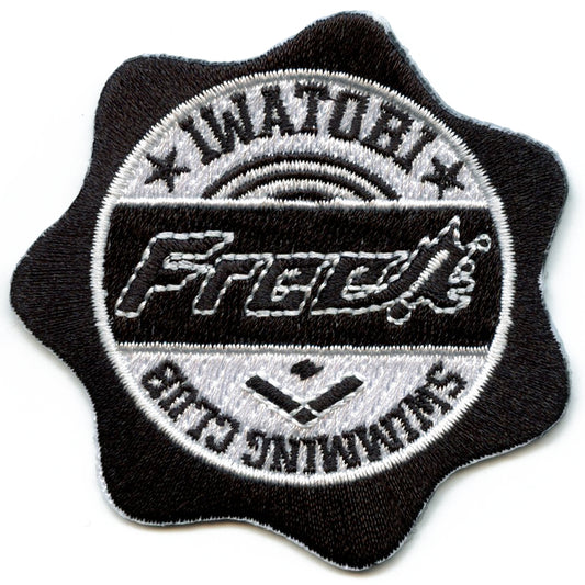 Free! Swimming Club Logo Patch Iwatobi Anime Badge Embroidered Iron on 