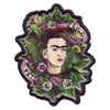 Frida Kahlo Self Portrait With Parrot Sublimated Embroidered Iron On Patch 