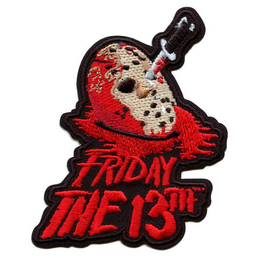 Friday The 13th Dead Jason Patch Bloody Classic Horror Embroidered Iron On