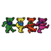 Grateful Dead Dancing Bears Patch Large Iconic Embroidered Iron On 