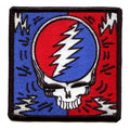 Grateful Dead Steal Your Face Patch Skull Bolt Box Embroidered Iron On 
