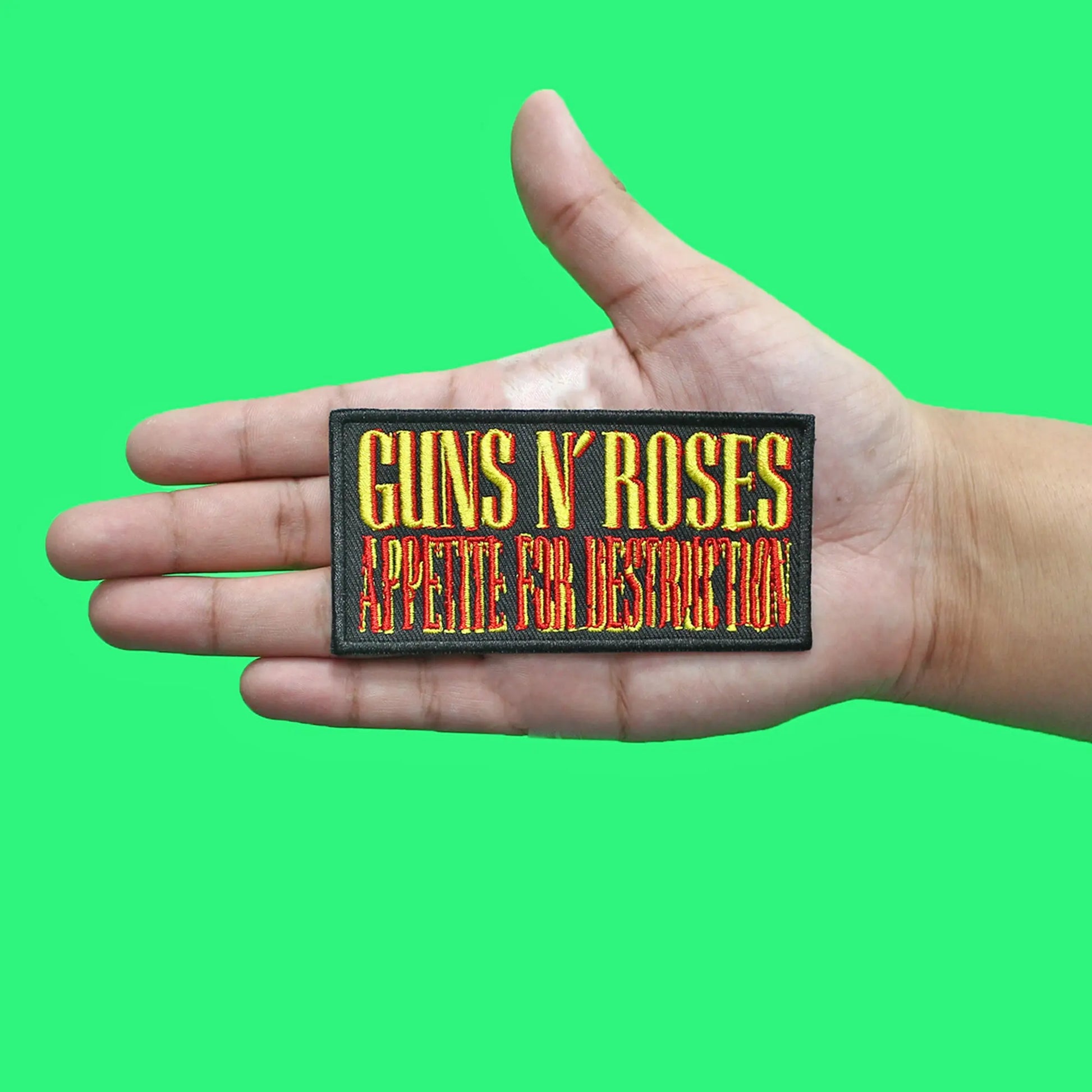 Guns N' Roses Album Patch Appetite For Destruction Embroidered Iron On